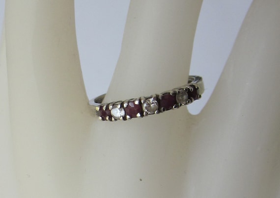 RESERVED FOR KARAMAH65 - Sterling Silver Band Ring - Vintage