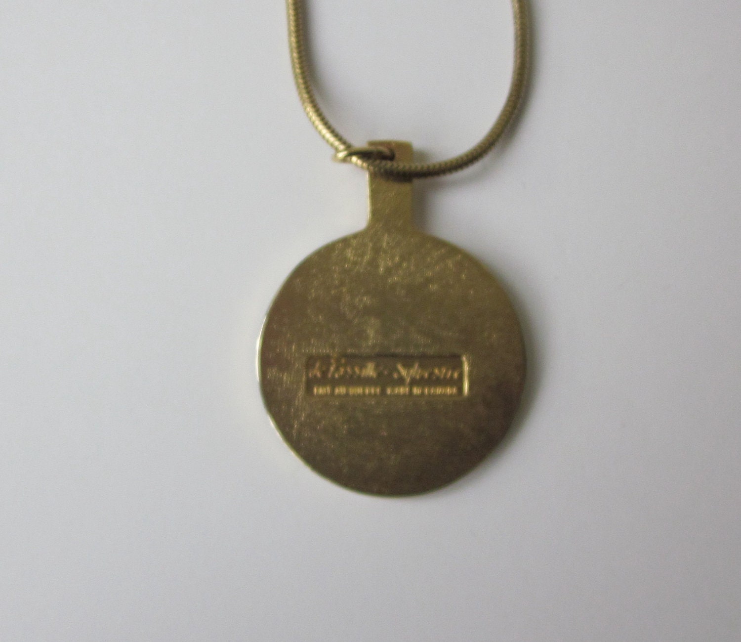 De Passille-Sylvestre Enamel Pendant - Vintage