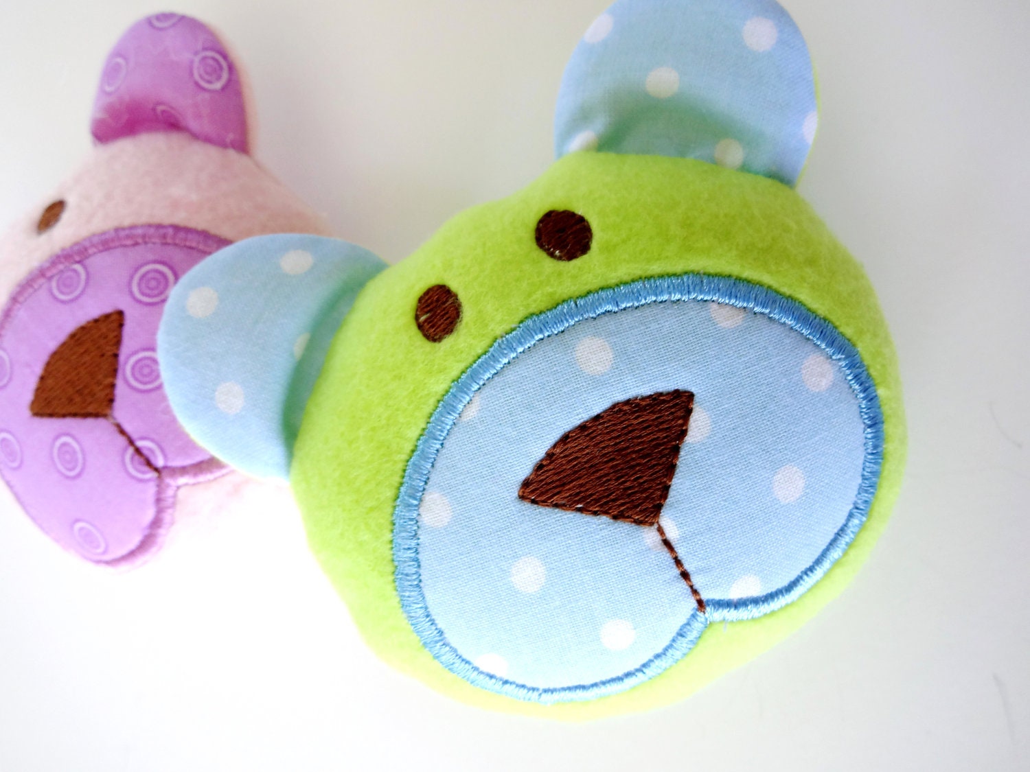 Baby Bear Softie Embroidery Design for Machine Embroidery In-The-Hoop Toy - Three Sizes