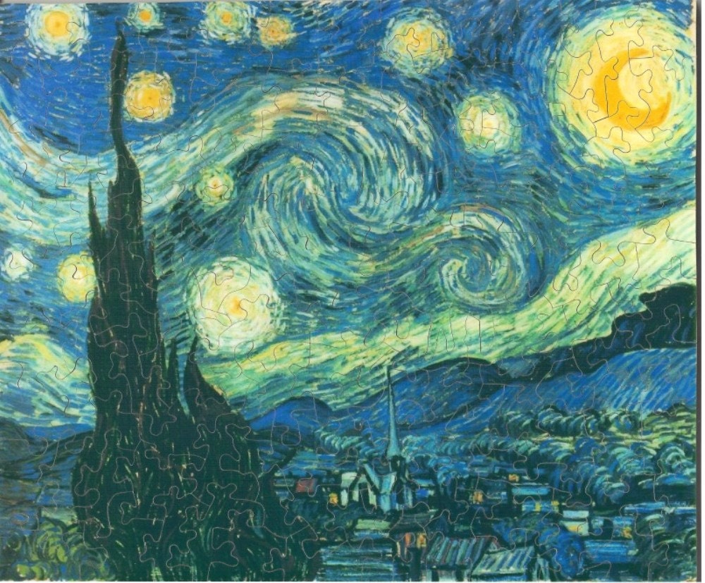 Wooden Jigsaw Puzzle Hand Cut 8 x 10 with 112 Pieces Ready to Ship
