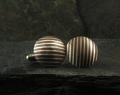 Mokume Gane Copper/Sterling Cufflinks