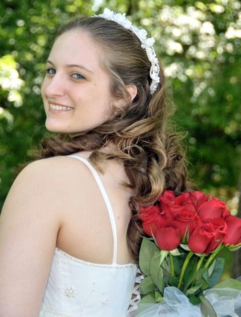 Christa  -- Chiffon Wedding Gown