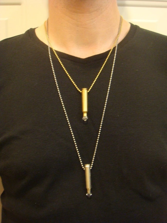 Silver Bullet Necklace