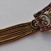 Antique Victorian Brooch. Amethyst Purple