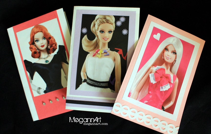 Blank Cards from Barbie Collector Catalog (1)