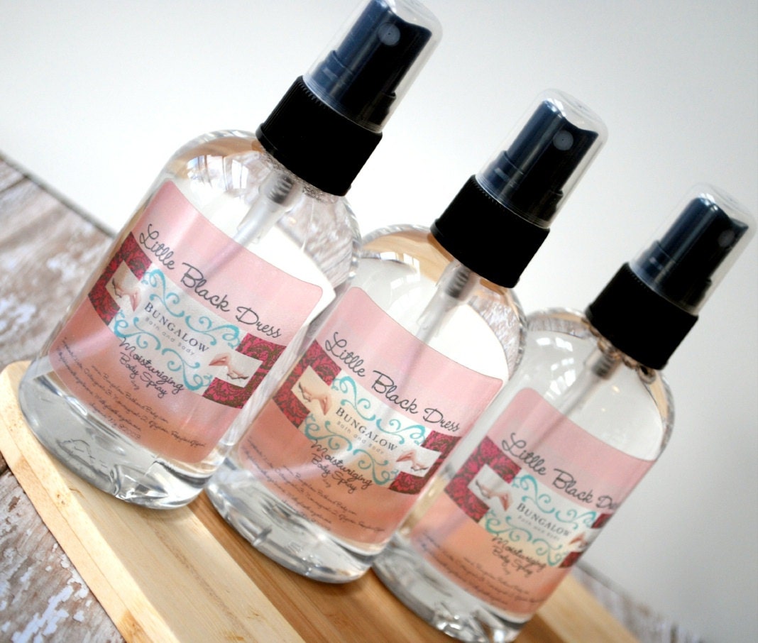 Body Spray Little Black Dress (Romance type) Moisturizing Body Mist 4oz