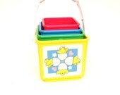Vintage Fisher Price Activity Blocks