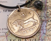 Israel, Authentic Coin - - Lion of Mediddo - - Tribe of Judah - Judaica - Lion - Powerful - Big Coin - World Travel