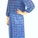 Comfy Vintage Jewel Toned Dress