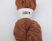 Handspun Peach Merino Yarn