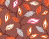 Serenade Foliage  Cocoa 27111 21 - Quilt Fabric - 1/2 Yd BTY by Kate Spain
