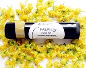 Faerie Balm - organic herbal lip balm and moisturizer in black recycled-plastic tube
