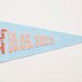 Custom Felt Pennant (style 2)