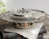 Sterling Silver Centerpiece Flower Frog Vintage from AllieEtCie