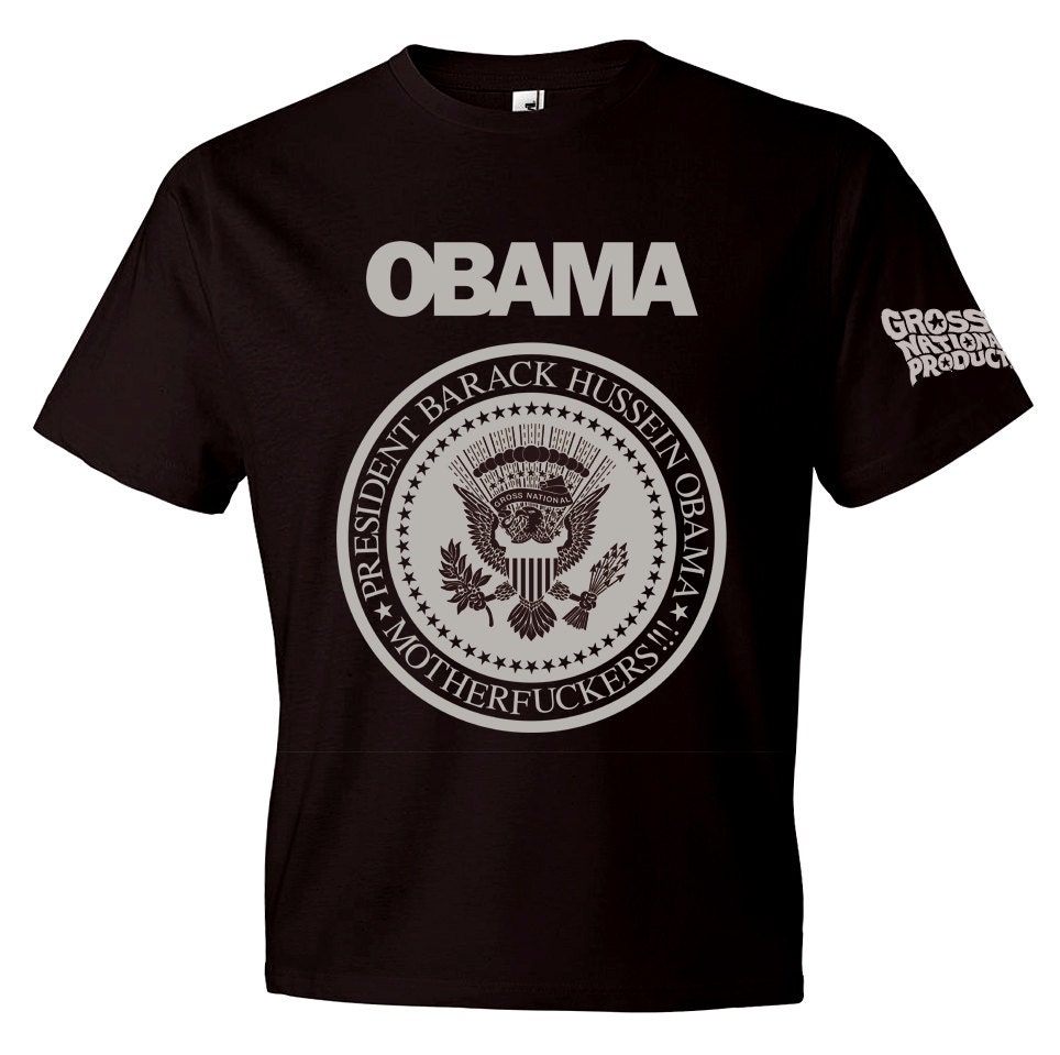 OBAMA MF TEE by Shawn Wolfe for Gross National