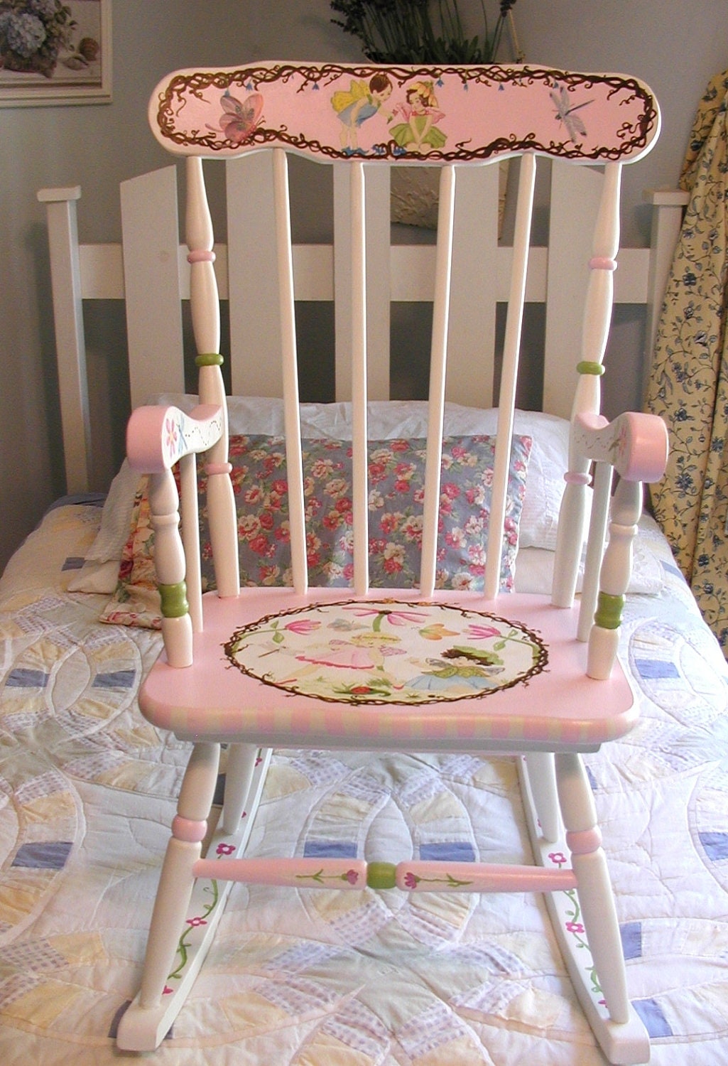 CHILDS ROCKER  CUSTOM  Legacy you choose theme and colors