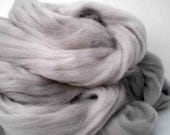 Ashland Bay Solid Colored Merino for Spinning or Felting "Pewter"  4 oz.