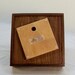 Lazy Susan, Kitchen Caddy, Napkin Holder, Smart Home Organizer, Walnut wood, 9 inches