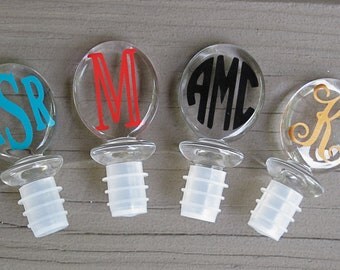 Personalized Oval Wine Stopper