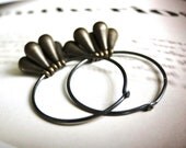 SPRING SALE Jewelry Earrings, Solid Brass, Dangle Earrings, Steampunk Jewelry
