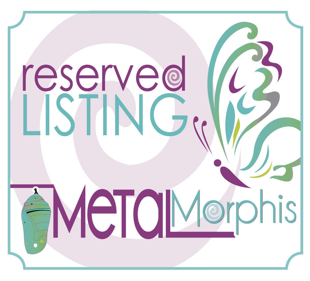 Memorial Signature Keychain Reserved Listing for Stephanie