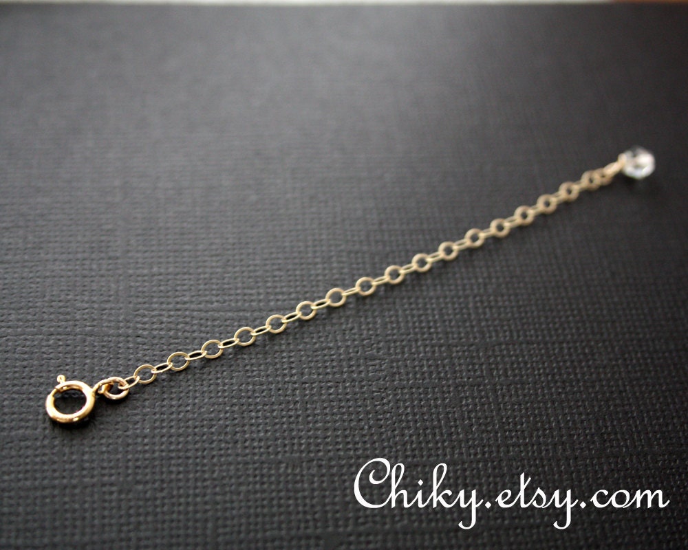 Removable Extension chain 2.5 inches long in silver