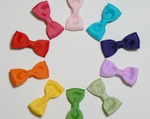 Girls Toddler Hair Bow Set Childrens Kids Boutique Hair Accessories Hair Clip Hairbows (Set of 10) Choose Colors
