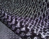 Changing Pad Cover Black Swirl Minky-Lots of Colors to Choose- Ships in 1-3 Days