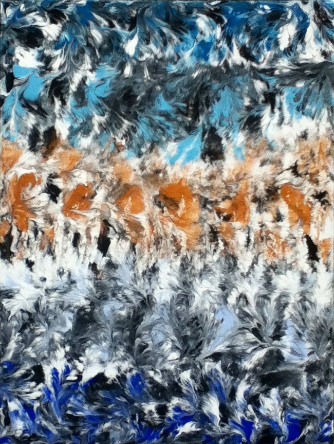 BREAST Painting by Marcey Hawk (272 Distance & Time) sexy EROTIC abstract