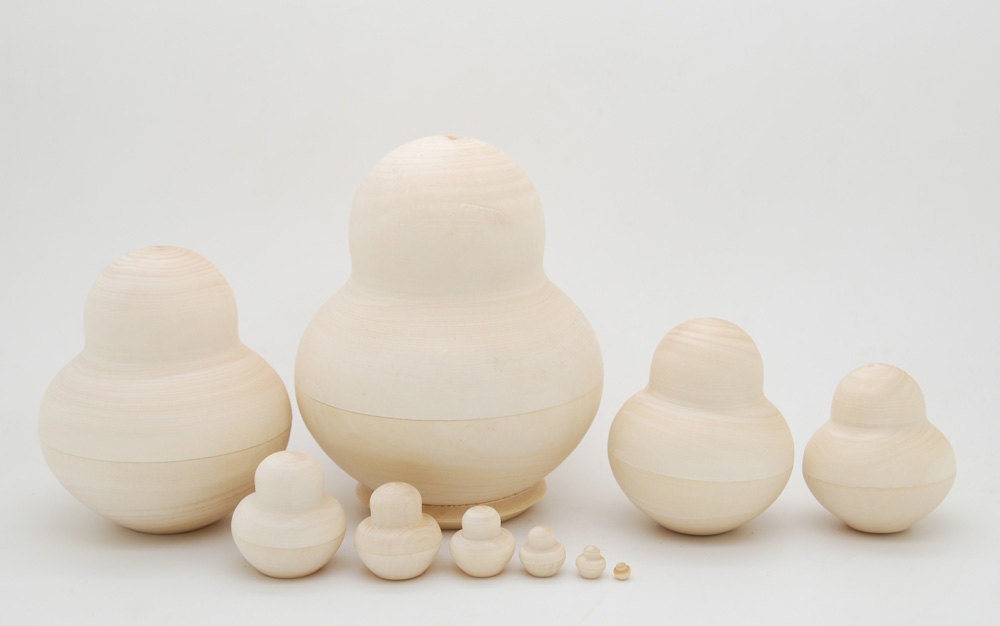 blank matryoshka