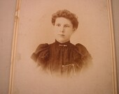 Cabinet Card Antique Photo Cobleskill NY Niles Bert Foland Vintage New York