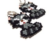 Beaded Raccoon Charm