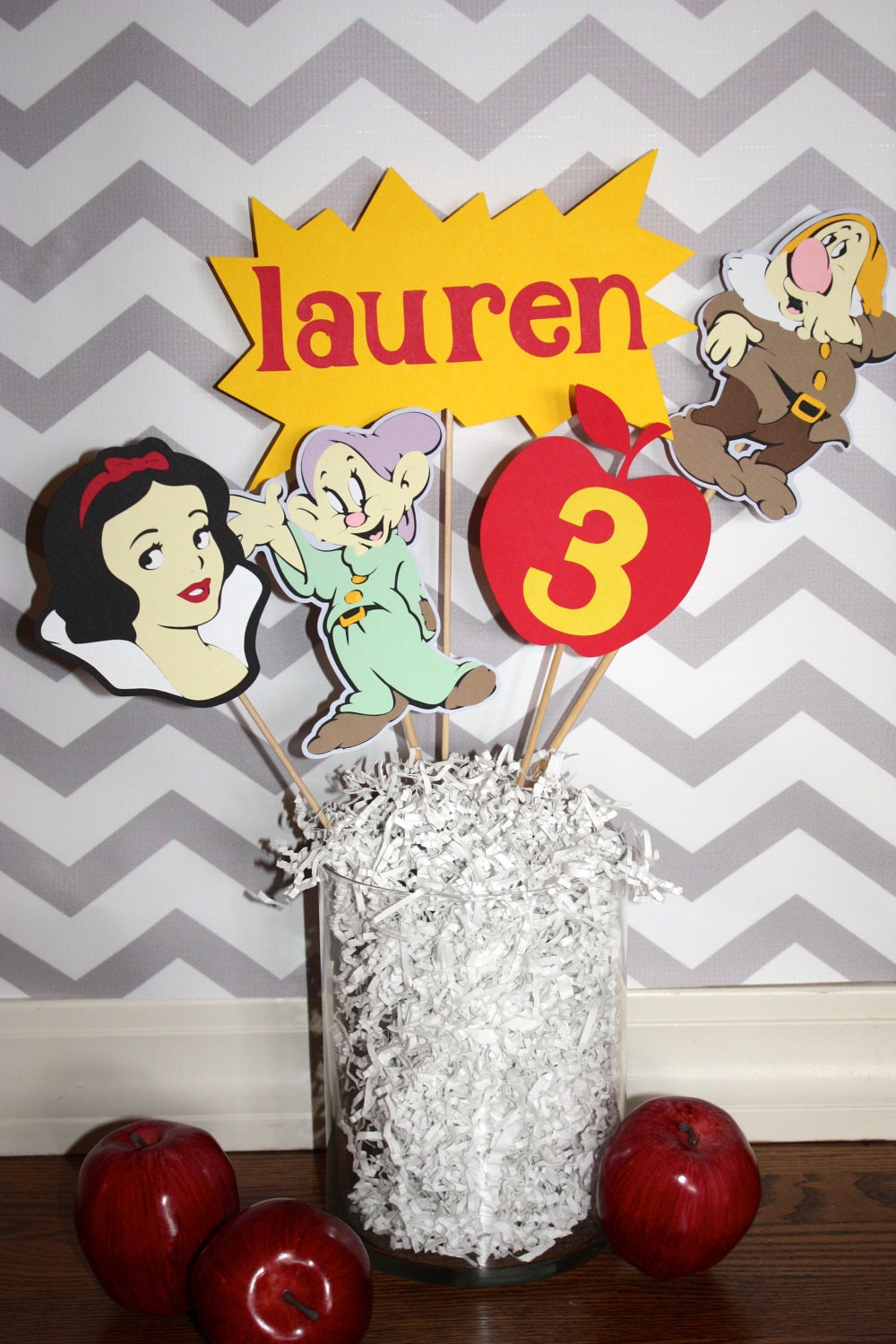 Snow White Centerpiece
