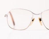 Vintage Glasses, Metal Frame w/Slightly Tinted Big Lenses