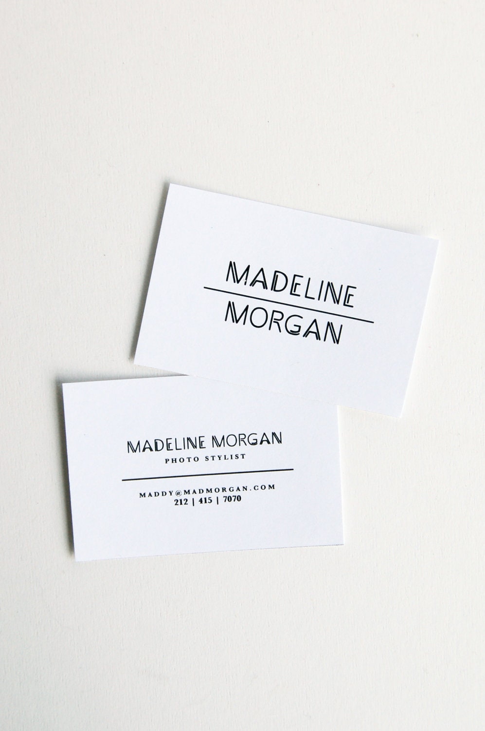 Madeline: Letterpress Calling Cards - Set of 50