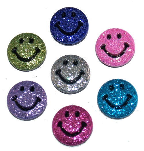 Smiley Faces Glitter