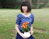 Polka Dot Blouse - Made To Order