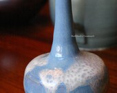 Chun Blue and White Porcelain Bottle