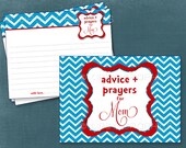 Dr. Seuss Chevron. Advice & Well Wish Cards. Printable Cards by Tipsy Graphics. Any Colors Il_170x135