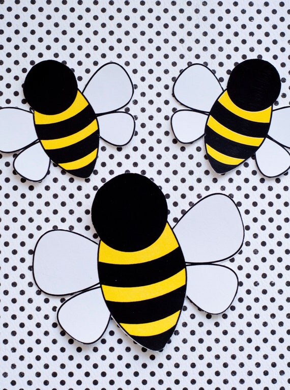 Bee Party PRINTABLE Bee Decals (INSTANT DOWNLOAD) by Love The Day Il_570xn