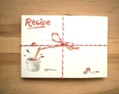 tomato red mixing ingredients recipe cards box of 24