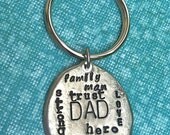 NEW-DAD Keychain-Funky Subway Art Style