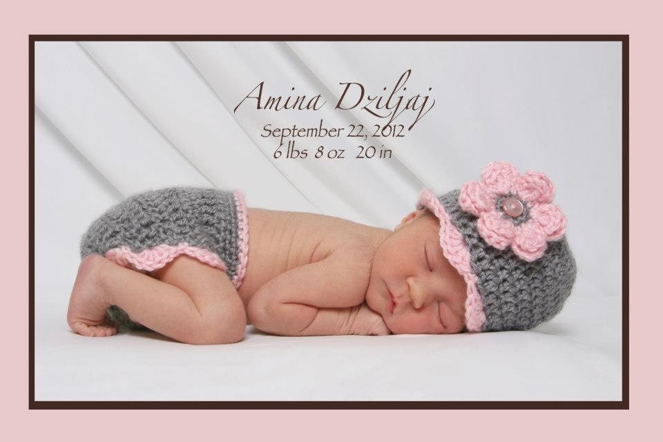 Crochet Baby Diaper Cover Hat Set, Newborn Diaper Cover, Infant Diaper Cover Set, Children, Gray -Pink, Photo Prop, Gift