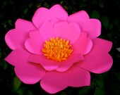 Extra large paper Flower - Handmade Paper Flower - custom Colors