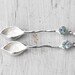 Sky Blue Topaz Earrings, Sterling Silver Leaf Shape Earrings, Bridal Jewelry, December Birthstone, Aqua Blue Topaz Jewelry, Springtime 2013