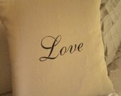 Osnaburg Pillow Cover