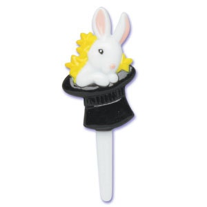 Magician's Hat Cupcake Topper Picks - Set of 24