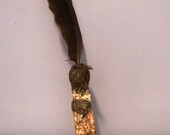 Crow Animal Totem Wand