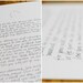 calligraphy vows made to order