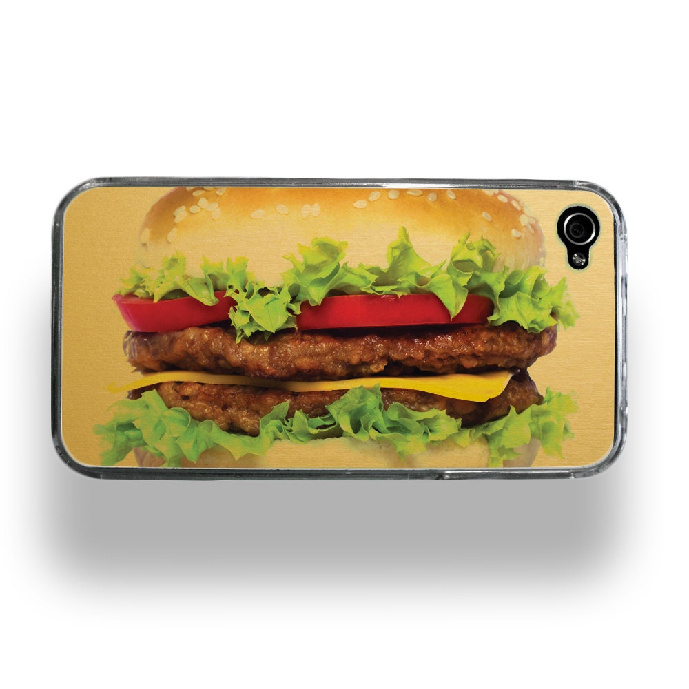 Cheeseburger - Metallic iPhone 4 or 4S Case by ZERO GRAVITY
